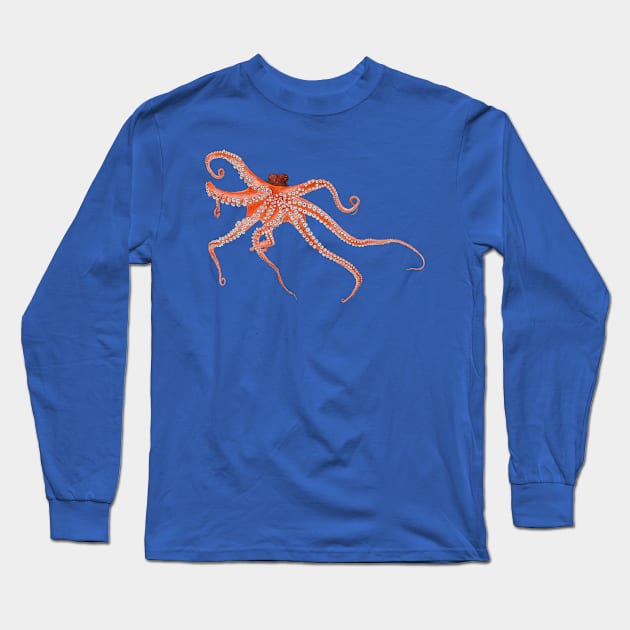 Octopus Hugs Long Sleeve T-Shirt by H. R. Sinclair